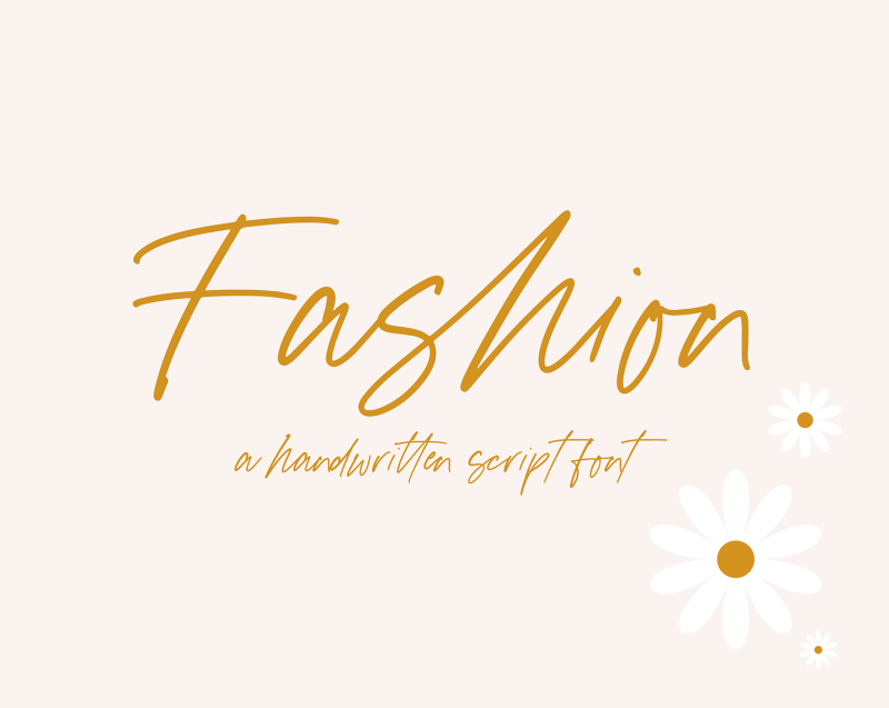 fashion font