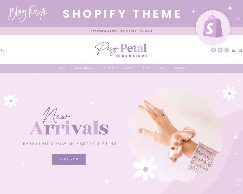 Shopify theme purple